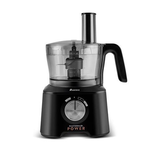 Mastermaid Power Max 11 in 1 Mutfak Robotu 2500W Matte Black Silver