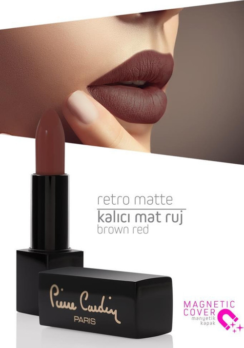 Retro Matte Lipstick - Brown Red - 156