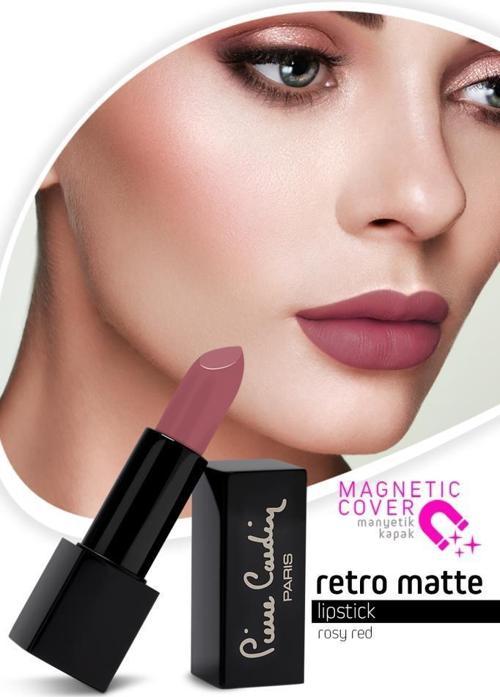 Retro Matte Lipstick  - Rosy Red - 139