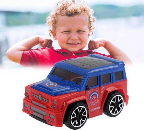 Işıklı, Sesli, 360 Dönen Çarp-Dön Sensörlü Kaptan Amerika JEEP -Araba