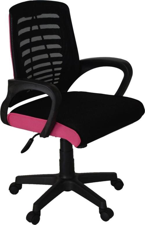 Karizma File Çalişma Koltuğu Plastik Ayak Pembe