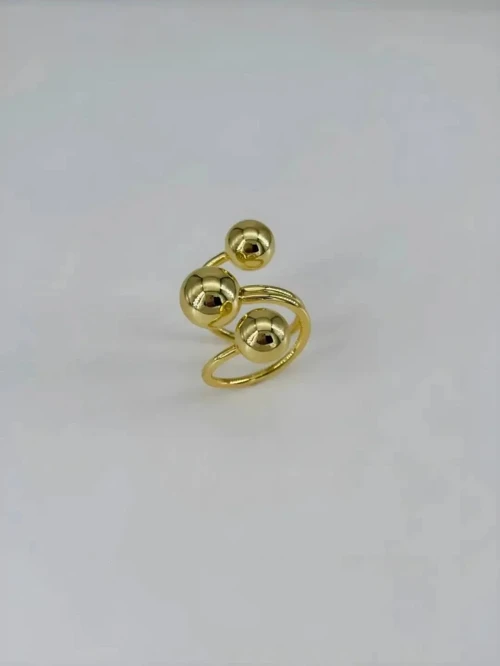 Ieg - 14 K Gold Kaplamalı Yüzük