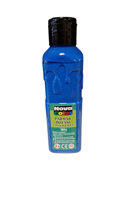 Parmak Boyası 180 Gram Mavi Nc-632
