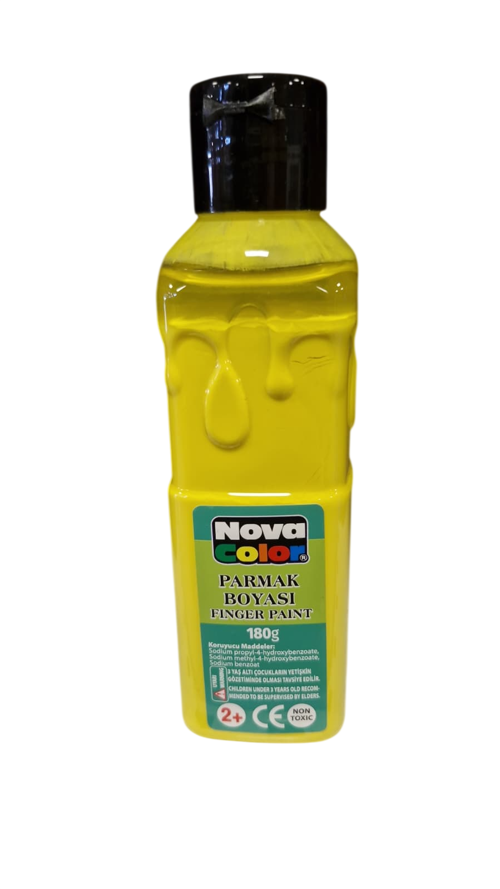 Parmak Boyası 180 Gram Sarı Nc-630