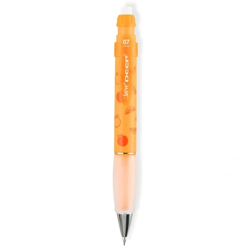 Deep Meknik Kurşun Kalem 0.7 Mm Versatil Kalem Fosforlu Turuncu Portkal Sv-Deep-07-Dftrn (12 Li Paket)