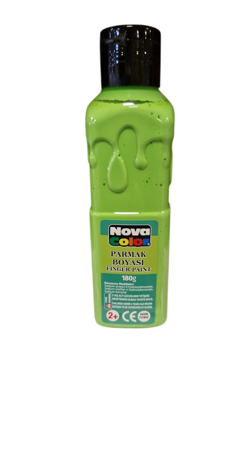 Parmak Boyası 180 Gram Açık Yeşil Nc-641