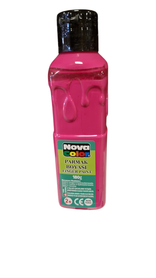Parmak Boyası 180 Gram Pembe Nc-639
