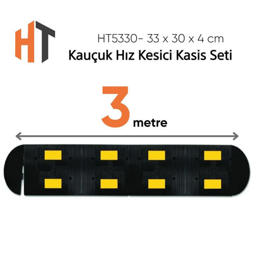 Kauçuk Hız Kesici Kasis Seti 3 metre - EKO