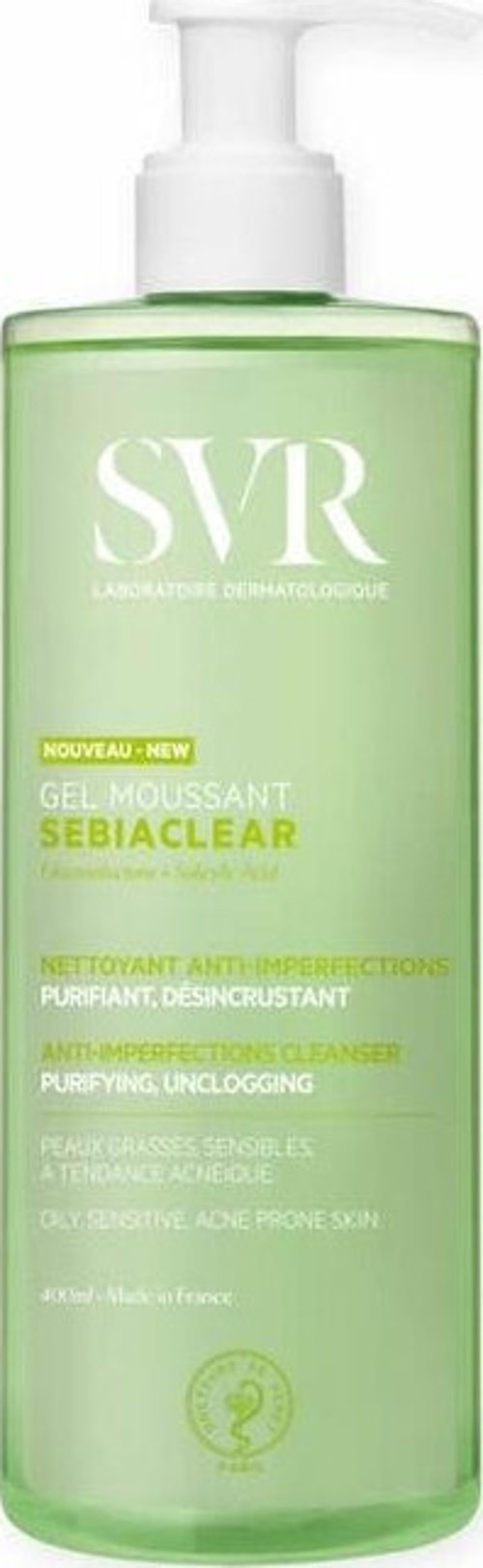 Sebiaclear Gel Moussant 400ml