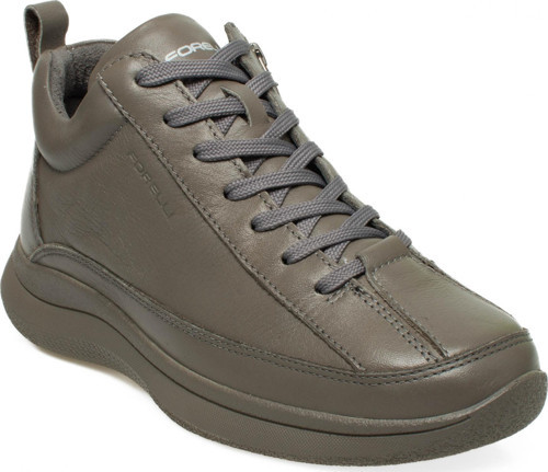 Neva 27954 Comfort Deri Gri Kadın Bot