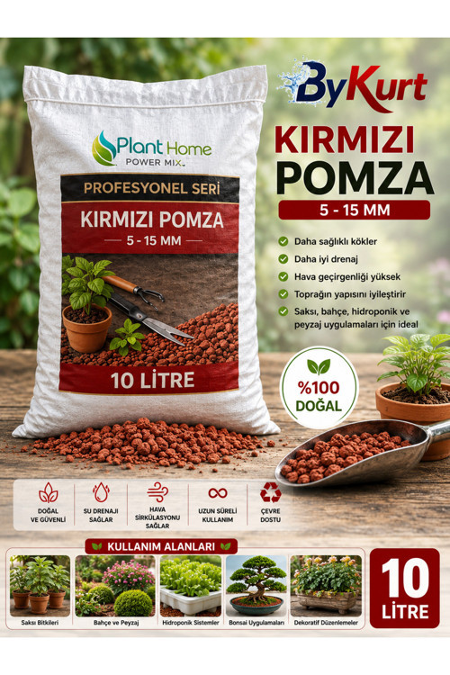 pomza 5-15 MM volkanik taş pomza10 litre