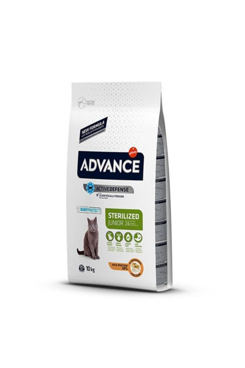 Young Sterilised Tavuklu Kısırlaştırılmış Yavru Kedi Maması 10 Kg