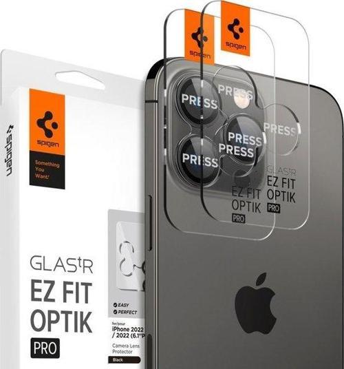 Apple iPhone 15 Pro / 15 Pro Max / 14 Pro / 14 Pro Max Kamera Lens Camı Koruyucu Glas.tR EZ F
