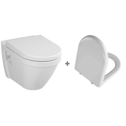 S50 Asma Klozet 48 CM+VitrA Yavaş Kapak