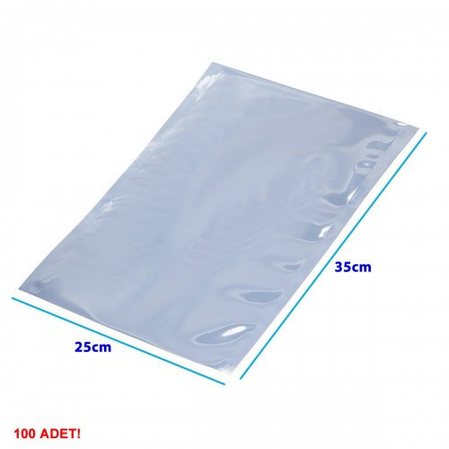 Antistatik Poşet 24x35cm 100 Adet Şeffaf ESD Metalize Torba Su Toz Geçirmez Elektronik Devre PCB Ana