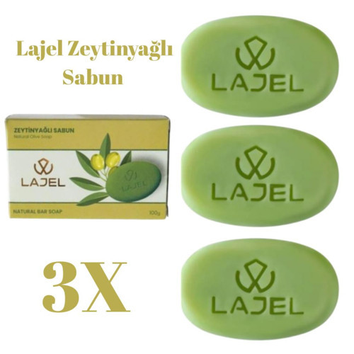 Zeytinyağlı Sabun 3 adet