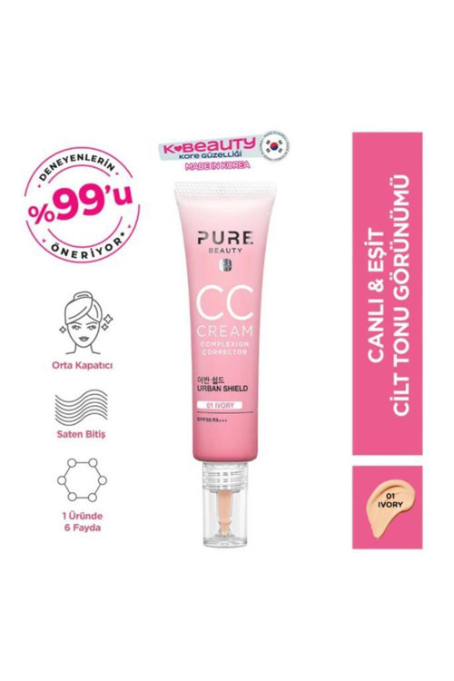 Beauty cc krem 01 ivory