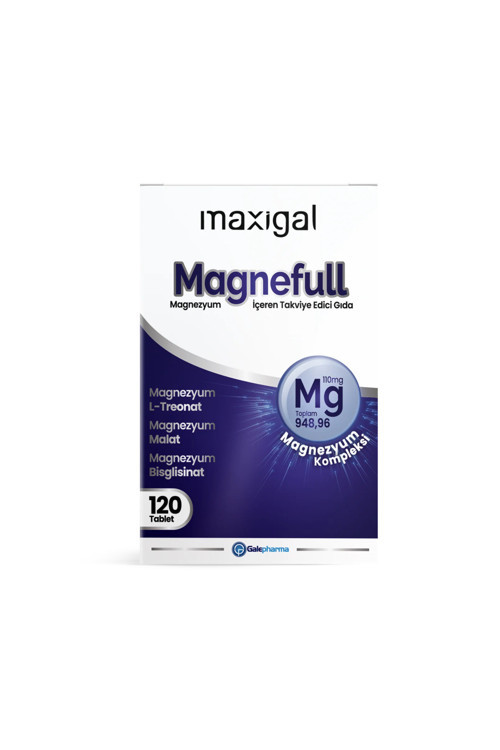 Magnefull Magnezyum İçeren Takviye Edici Gıda 120 Tablet