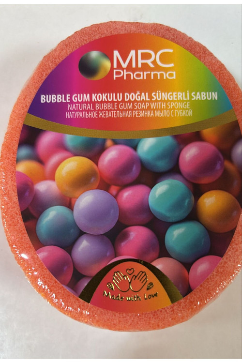 Bubble Gum Doğal Süngerli Sabun 135 Gr