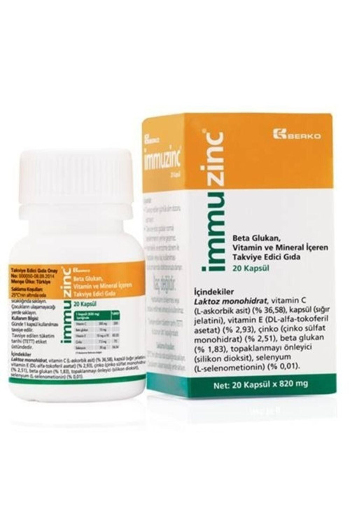Immuzinc 20 Kapsül