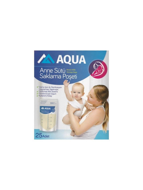 Aqua Süt Saklama Poşedi