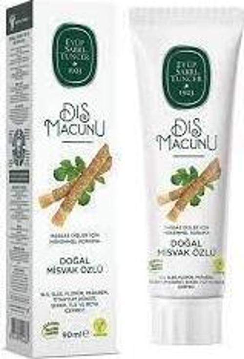 Diş Macunu 90 ml. Doğal Misvak Özlü (12'li)