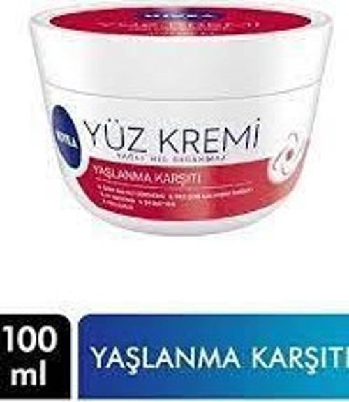Yüz Kremi 100 ml. Yaşlanma Karşıtı (2'li)
