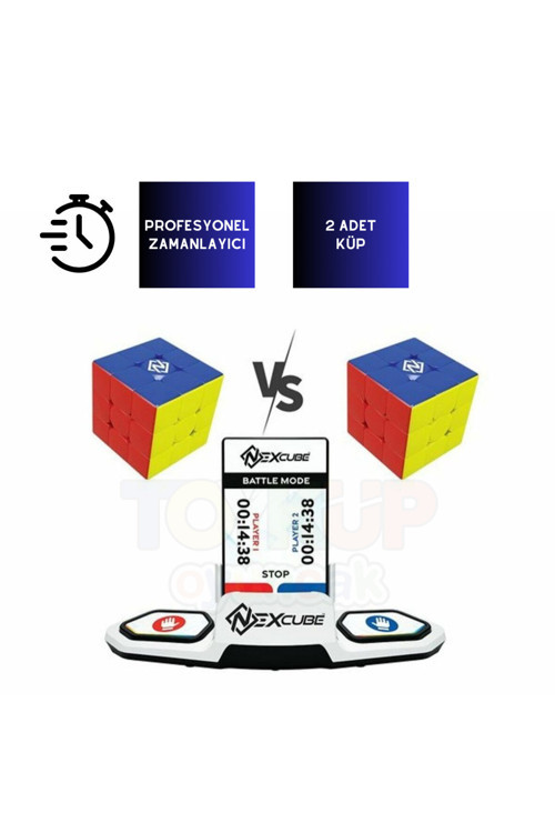 Competıtıon Pack Yarışma Seti Profesyonel Zamanlayıcı ve Küpler