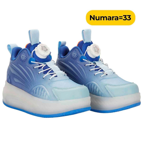 Rising Sports Işıklı Patenli Erkek Spor Ayakkabı 33 Numara