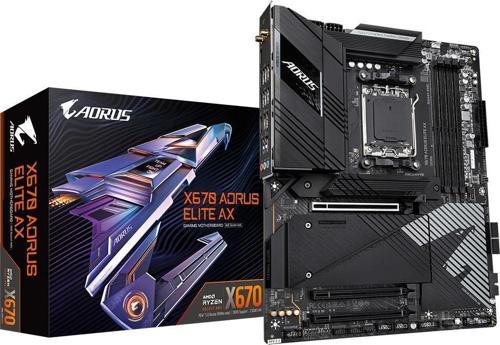GIGABYTE X670-AORUS-ELITE-AX DDR5 6666Mhz(OC) ATX AM5 Anakart