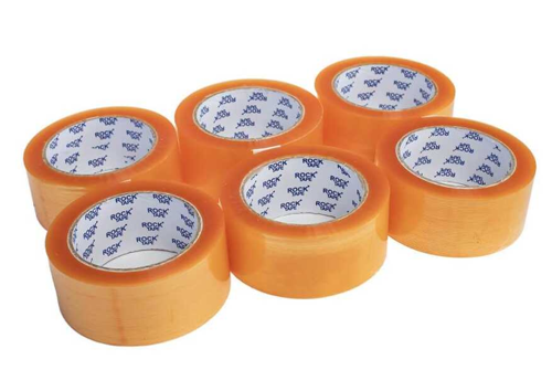 KLAS RockTape 45mm x 100 Metre Hotmelt Şeffaf Koli Ambalaj Paketleme Bandı - 6 Adet