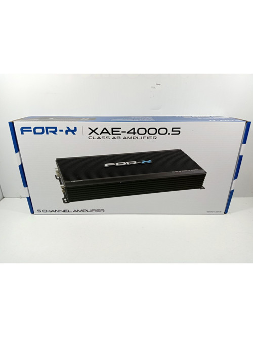 xae-4000.5-4x70w rms-1x200w rms-5 kanallı profesyonel-kaliteli-bas kumandalı -amfi