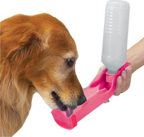 Seyahat Tipi Suluk Su Kabı Kedi Köpek Suluğu 500 ml Evcil Hayvan