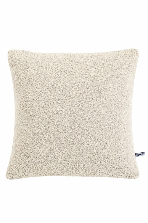 Premium Odin Bukle Dokuma Bej Kırlent Kılıfı (43X43 Cm)