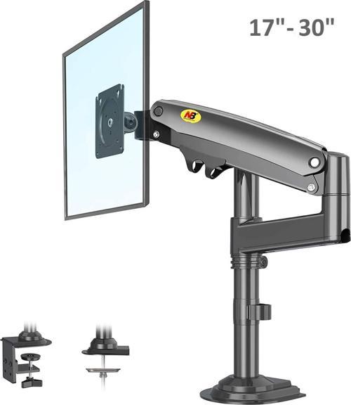 North Bayou Nb H100 Amortisörlü & Asansörlü Profosyonel 17-30" Monitör Tutucu Kol Stand