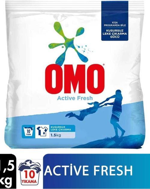 Matik Toz Çamaşır Deterjanı 1,5 Kg Active Fresh