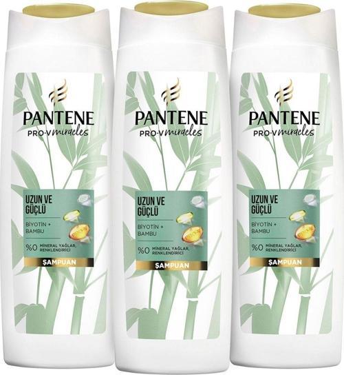 Uzun Ve Güçlü Saçlar Bambu Biyotinli Şampuan 350 Ml X 3 Adet