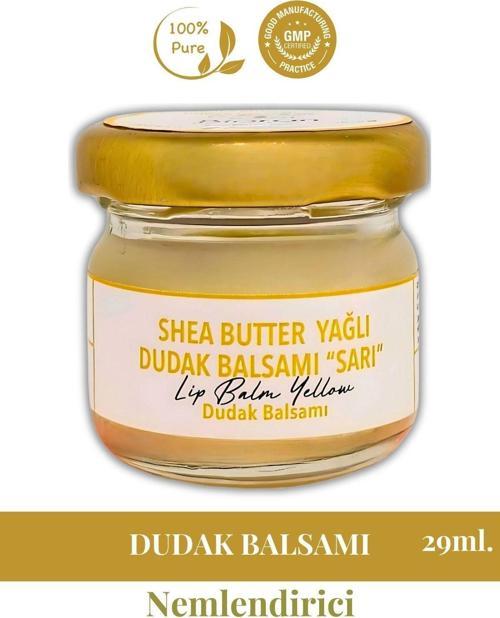 Dudak Bakım Kremi - Lip Balm (Limon Kabuğu & Shea Butter Yağlı) 29 ml.