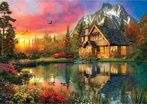 Dört Mevsim Bir An 2000 Parça Puzzle