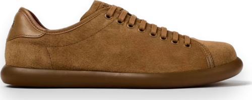 K100974 Pelotas Soller Sneakers Kahverengi Erkek Spor Ayakkabı