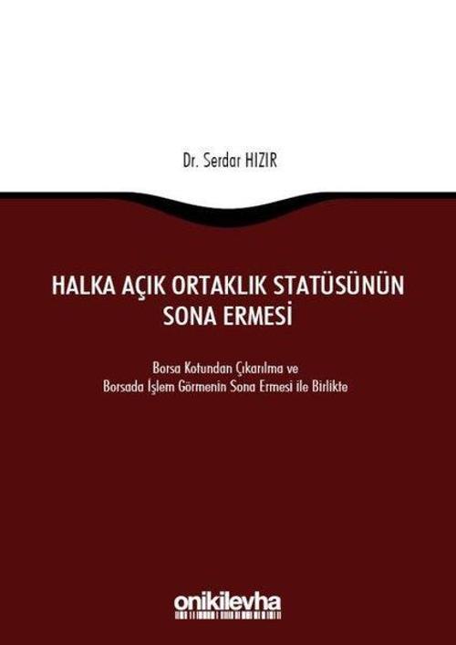 Halka Açık Ortaklık Statüsünün Sona Ermesi