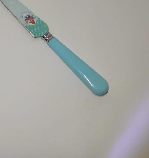  Mini Kek Pasta Spatulası Dekoratif Çiçek Baskılı Mini Pasta Spatulası 21 cm Small Spatula