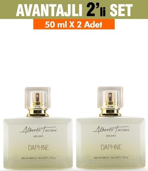 2'Li Set Alberto Taccini Daphne Kadın Parfümü 50 ml