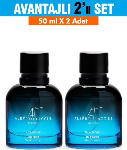2'Li Set Alberto Taccini Kolapsia Men Perfume 50 ml