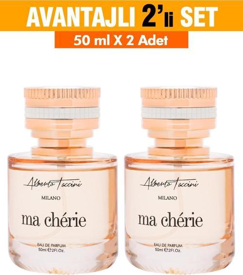 2'Li Set Alberto Taccini Ma Chérie Kadın Parfüm 50 ml