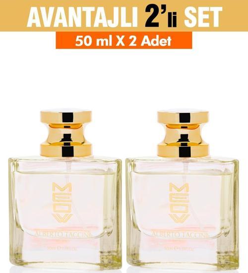 2'Li Set Alberto Taccini Meow Kadın Parfüm 50 ml