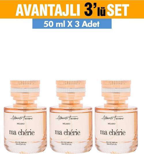 3'Lü Set Alberto Taccini Ma Chérie Kadın Parfüm