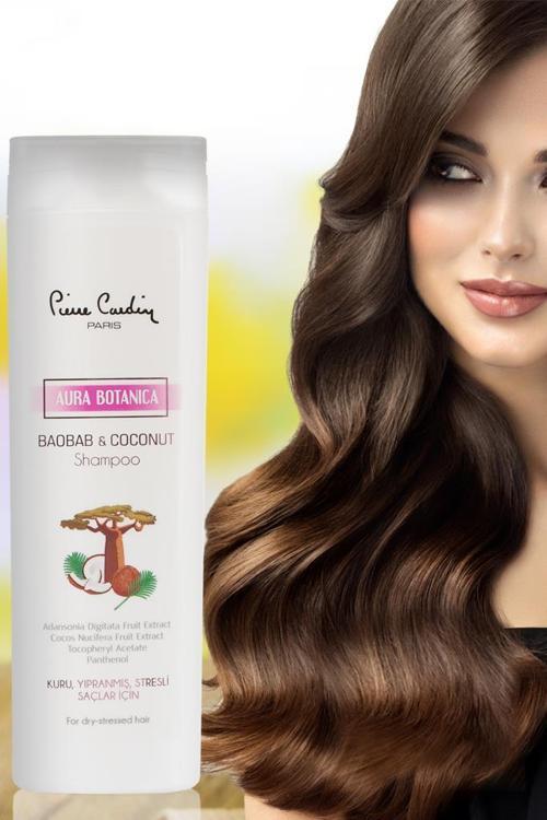 Aura Botanica Baobab & Hindistan Cevizi Özlü Şampuan 360 ML