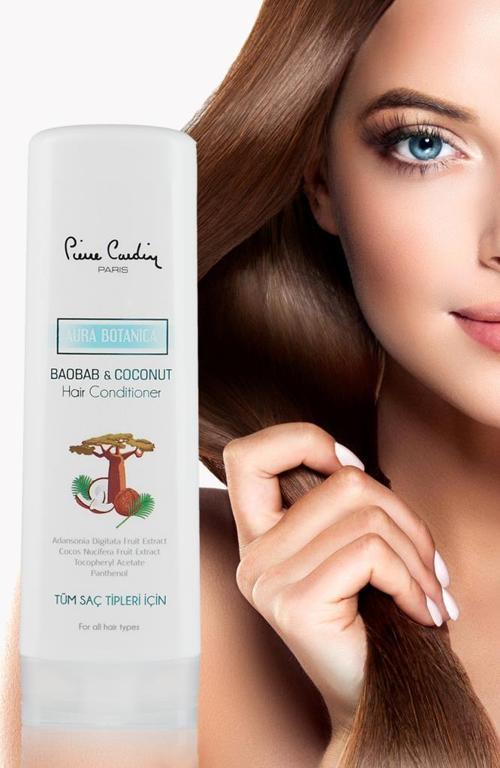 Aura Botanica Baobab ve Hindistan Cevizi Özlü Saç Kremi 360 ML