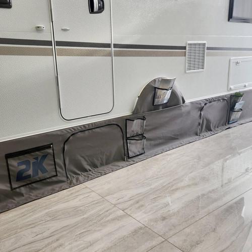 Ripstop 4m Cepli Karavan Eteği + Teker Kılıf Seti